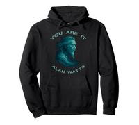 You are It Alan Watts Citation de l'art Zen Cosmique Sweat à Capuche