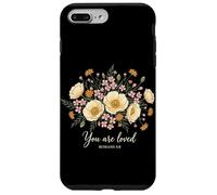 You are Loved Romans 5:8 Christian Floral Faith Religieux Coque pour iPhone 7 Plus/8 Plus