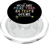 You are More Than A Test Score, Funny Test Day Teacher PopSockets PopGrip pour MagSafe