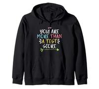 You are More Than A Test Score, Funny Test Day Teacher Sweat à Capuche