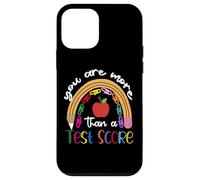 You are More Than A Test Score Teacher Day School Coque pour iPhone 12 Mini