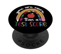 You are More Than A Test Score Teacher Day School PopSockets PopGrip Adhésif