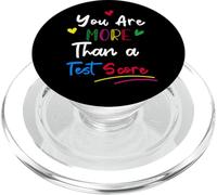 You are More Than A Test Score Teacher Day School PopSockets PopGrip pour MagSafe