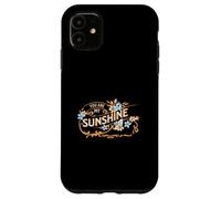 You are My Sunshine Floral Flowers Spring Botanical Coque pour iPhone 11