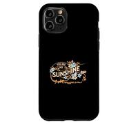 You are My Sunshine Floral Flowers Spring Botanical Coque pour iPhone 11 Pro