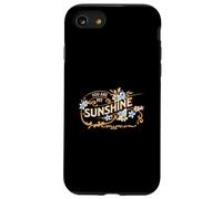 You are My Sunshine Floral Flowers Spring Botanical Coque pour iPhone SE (2020) / 7/8
