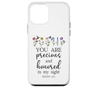 You are Precious Honored in My Sight Isaiah 43:4 Bible Verse Coque pour iPhone 12 Mini