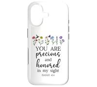 You are Precious Honored in My Sight Isaiah 43:4 Bible Verse Coque pour iPhone 17