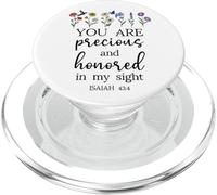 You are Precious Honored in My Sight Isaiah 43:4 Bible Verse PopSockets PopGrip pour MagSafe