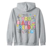 You are Ready Test Day Motivation Student Teacher School Sweat à Capuche