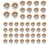 You are safe with me - Épingles en émail LGBTQ - Épingles arc-en-ciel - Épingles de fierté pour médecin, infirmière, étudiant en médecine - Broche pour chapeau, chemise, sac à dos - Accessoires de