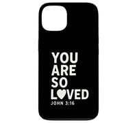 You Are So Loved John 3:16 Verse biblique chrétien Coque pour iPhone 13