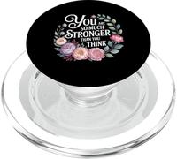 You are So Much Stronger Than You Think Strength Pride - PopSockets PopGrip pour MagSafe