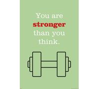 You are stronger - Motivational Art print - Poster print - 61x91,5 cm