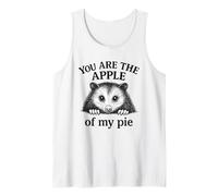 You are The Apple of My Pie Funny Possum Humour Débardeur