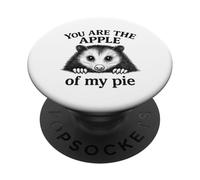 You are The Apple of My Pie Funny Possum Humour PopSockets PopGrip Adhésif