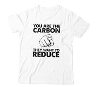 You are The Carbon T Shirt Kids Climate Change Global Warming ConspiracyWhiteL