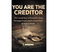 You Are the Creditor: The Untold Story of Promissory Notes, Mortgage Fraud, and the System Built on Your Consent