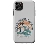 You are The Salt of The Earth - Matthieu 5:13 Retro Wave Coque pour iPhone 11 Pro Max
