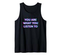 You are What You Listen to Music Festival EDM Rave 90s Raver Débardeur