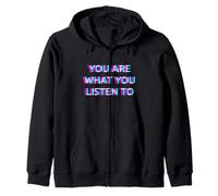 You are What You Listen to Music Festival EDM Rave 90s Raver Sweat à Capuche