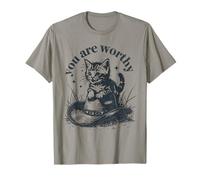 You are Worthy Cat Chapeau de Cowboy pour Femme T-Shirt
