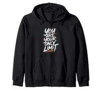 You are Your Only Limit - Citation inspirante de Motivation Sweat à Capuche