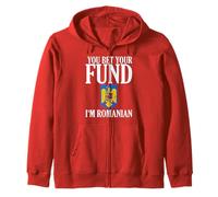 You Bet Your Fund I'm Roumain Men and Women Sweat à Capuche