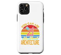 You Can Ask Me About Architecture Cadeau Amusant rétro Coque pour iPhone 11 Pro