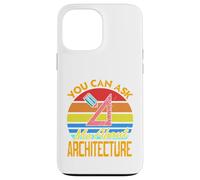 You Can Ask Me About Architecture Cadeau Amusant rétro Coque pour iPhone 13 Pro Max