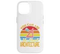 You Can Ask Me About Architecture Cadeau Amusant rétro Coque pour iPhone 14