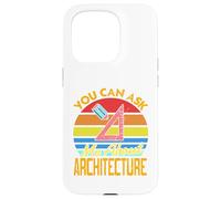 You Can Ask Me About Architecture Cadeau Amusant rétro Coque pour iPhone 15 Pro