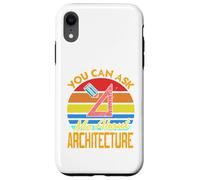 You Can Ask Me About Architecture Cadeau Amusant rétro Coque pour iPhone XR
