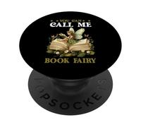 You Can Call Me Book Fairy Lire un passe-temps magique PopSockets PopGrip Adhésif