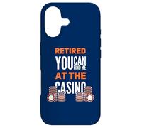You Can Find Me at The Casino Funny Retired Gambler Coque pour iPhone 17