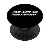 You Can Go Your Own Way | 1970's Hit Song Music 70's PopSockets PopGrip Adhésif