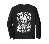 You Can Laugh Anytime with Me Influence du Rire Manche Longue