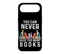 You Can Never Have Too Many Books Book Lover Men Women Kids Coque pour iPhone Air