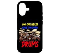 You Can Never Have Too Many Drums | Drummers Drum Coque pour iPhone 17