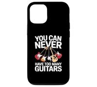 You Can Never Have Too Many Guitars Funny Guitar Player Coque pour iPhone 12/12 Pro