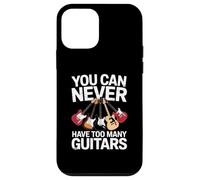 You Can Never Have Too Many Guitars Funny Guitar Player Coque pour iPhone 12 mini