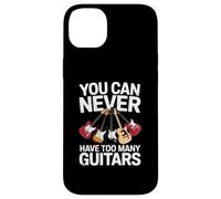 You Can Never Have Too Many Guitars Funny Guitar Player Coque pour iPhone 14 Plus