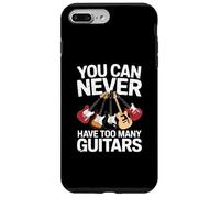 You Can Never Have Too Many Guitars Funny Guitar Player Coque pour iPhone 7 Plus/8 Plus