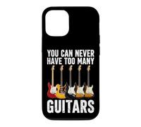 You Can Never Have Too Many Guitars Musique Guitariste Amusant Coque pour iPhone 12/12 Pro