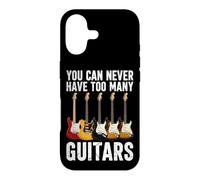 You Can Never Have Too Many Guitars Musique Guitariste Amusant Coque pour iPhone 17