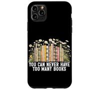 You Can Never Have Troo Many Books Reading Wildflowers Girls Coque pour iPhone 11 Pro Max