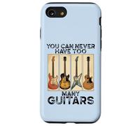 You Can Never Have Troo Many Guitars Lecteur de Guitare électrique Coque pour iPhone SE (2020) / 7/8