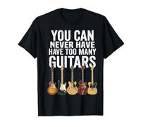 You Can Never Have Troo Many Guitars Vintage Electric T-Shirt