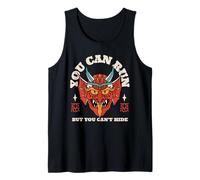 You Can Run But You Can't Hide (déclaration et Graphique) Débardeur