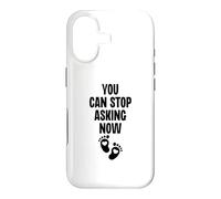 You Can Stop Asking Now Annonce de Grossesse révéler Le Sexe Coque pour iPhone 17